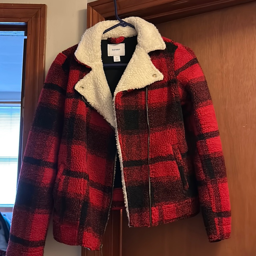 Buffalo plaid jacket